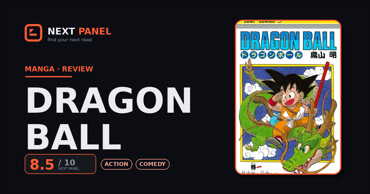 Dragon Ball cover - Next Panel review