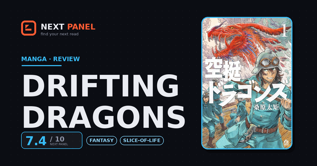 Drifting Dragons cover - Next Panel review