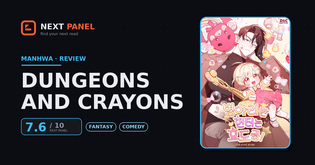 Dungeons and Crayons cover - Next Panel review