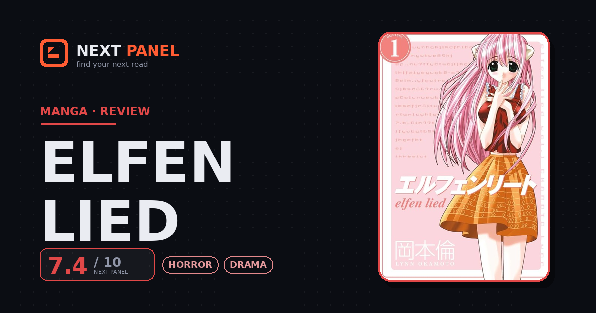 Elfen Lied cover - Next Panel review