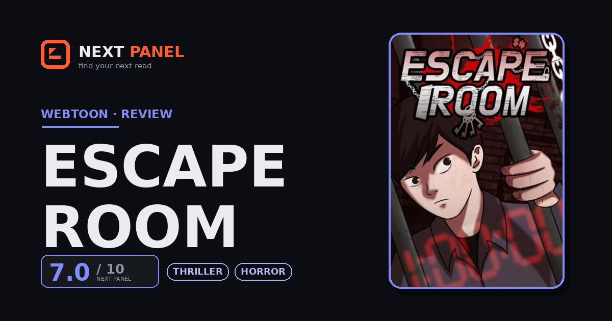 Escape Room cover - Next Panel review