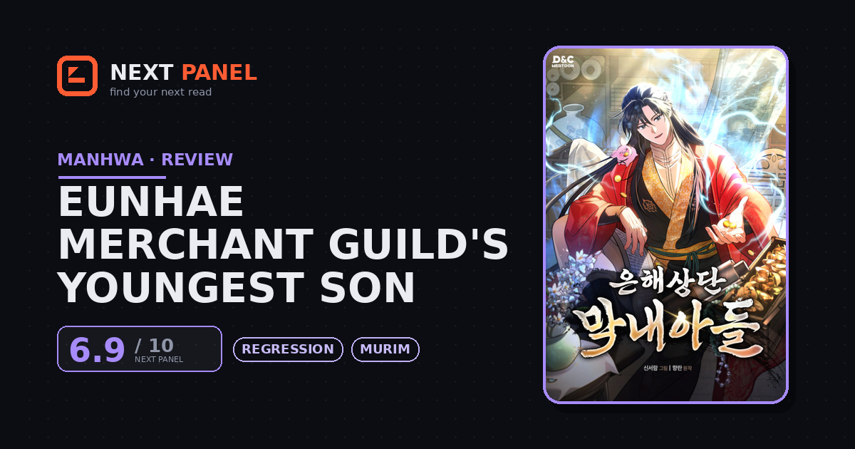 Eunhae Merchant Guild's Youngest Son cover - Next Panel review