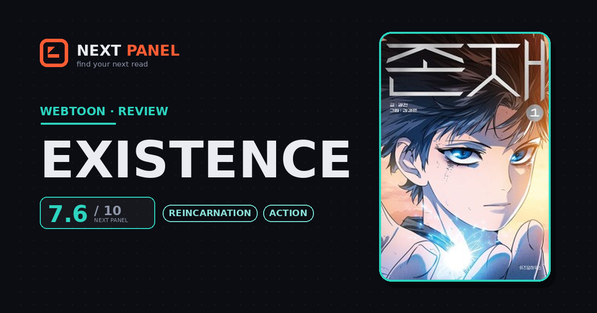 Existence cover - Next Panel review