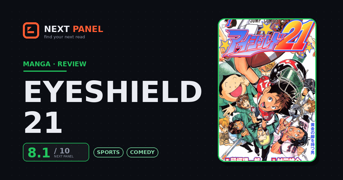 Eyeshield 21 cover - Next Panel review
