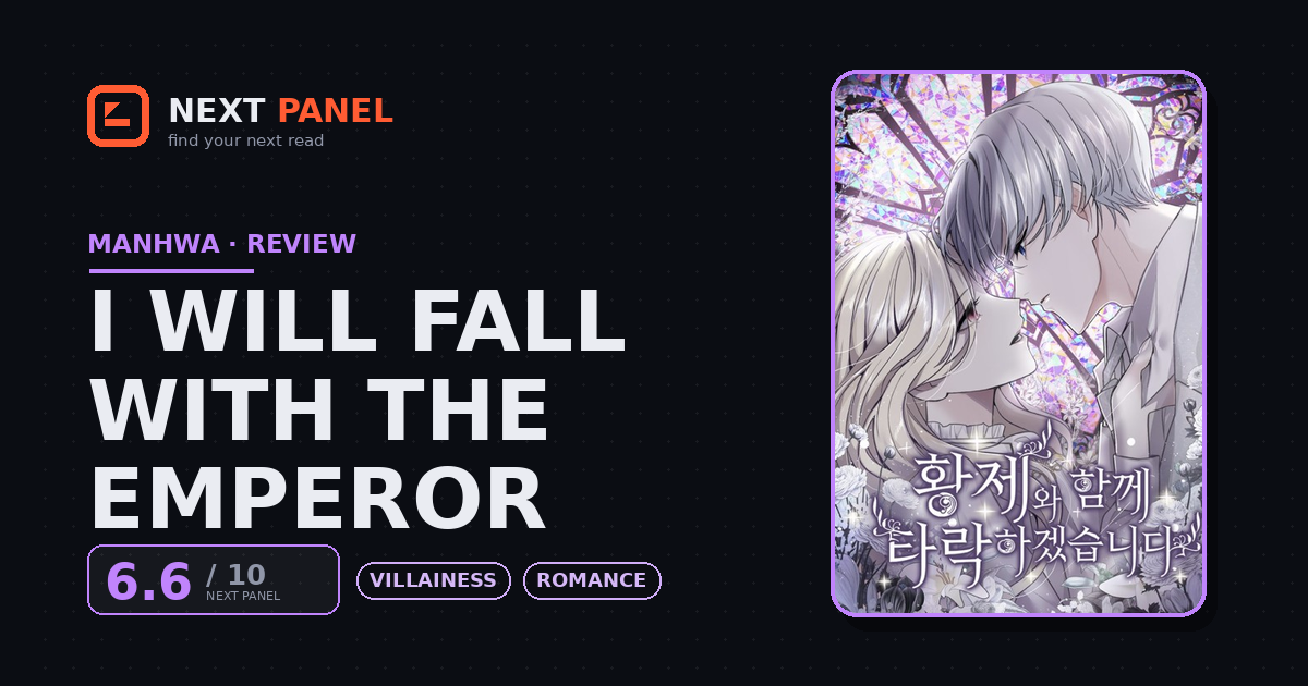 I Will Fall with the Emperor cover - Next Panel review