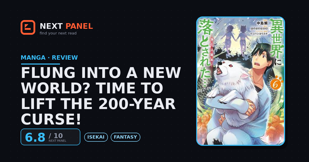 Flung into a New World? Time to Lift the 200-Year Curse! cover - Next Panel review