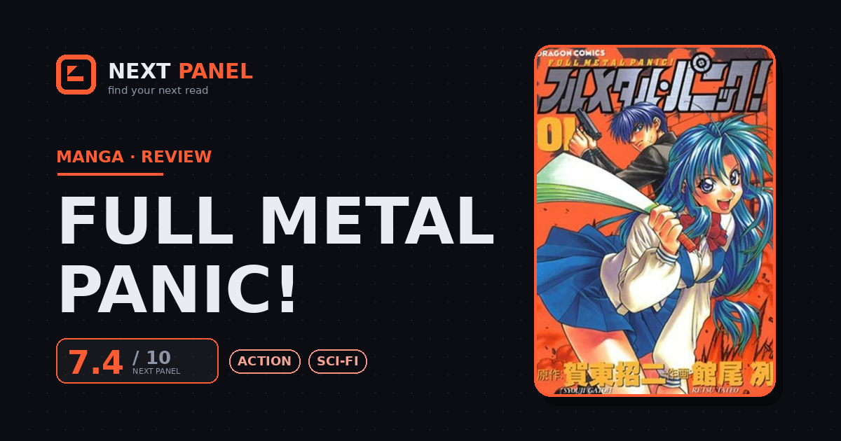 Full Metal Panic! cover - Next Panel review