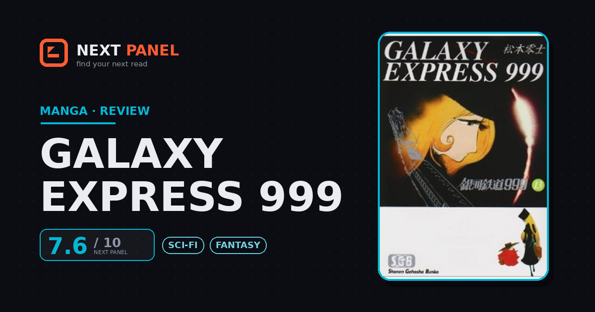 Galaxy Express 999 cover - Next Panel review