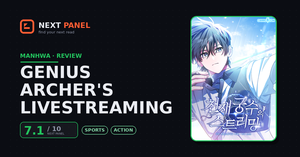 Genius Archer's Livestreaming cover - Next Panel review