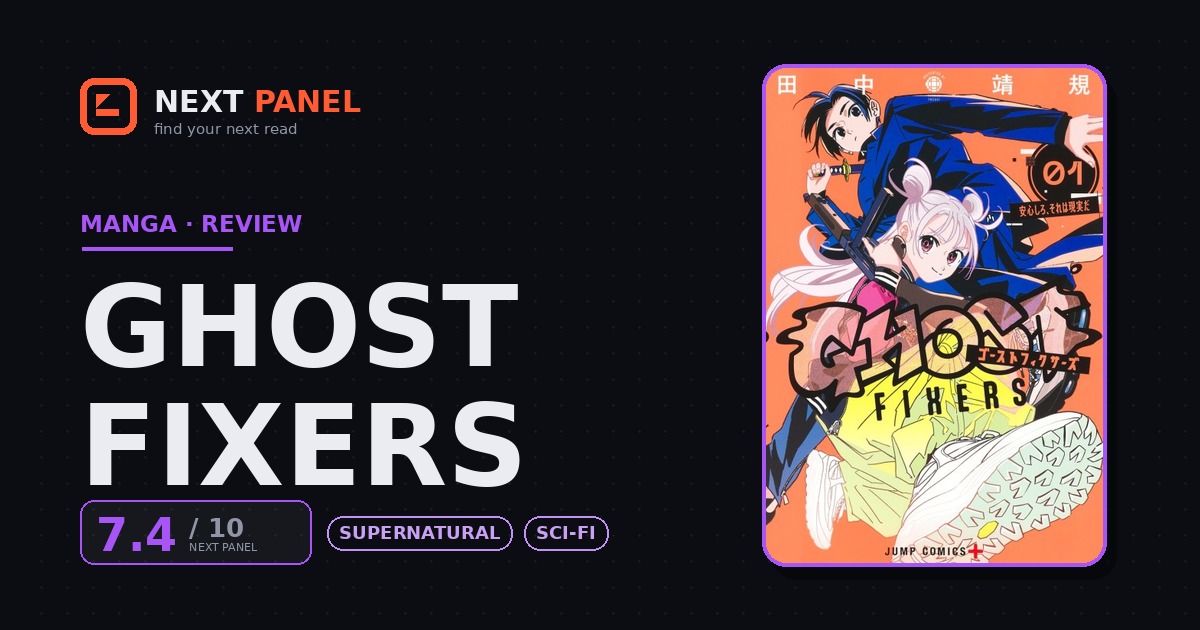 Ghost Fixers cover - Next Panel review
