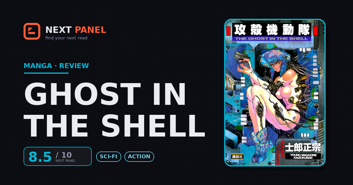 Ghost in the Shell cover - Next Panel review