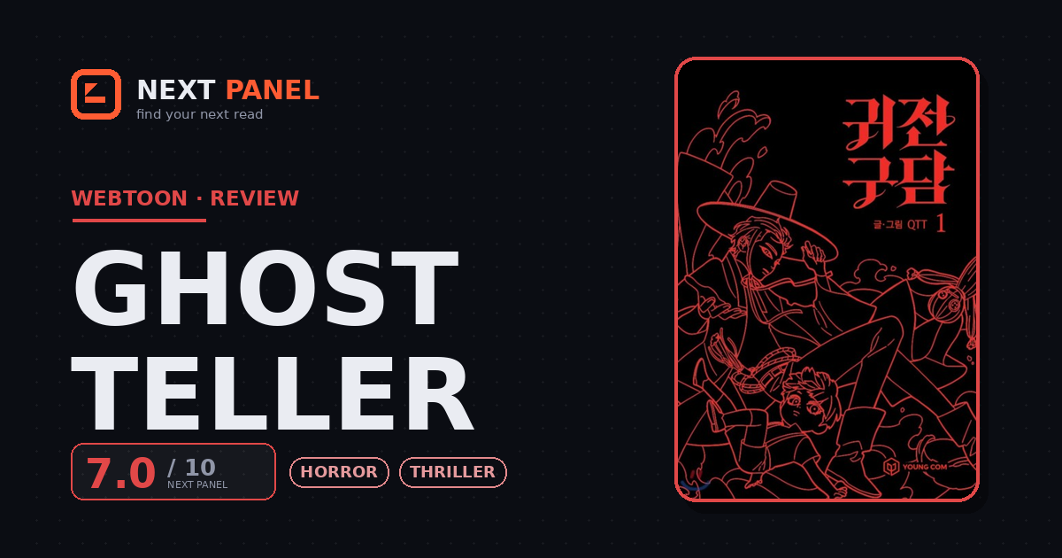 Ghost Teller cover - Next Panel review