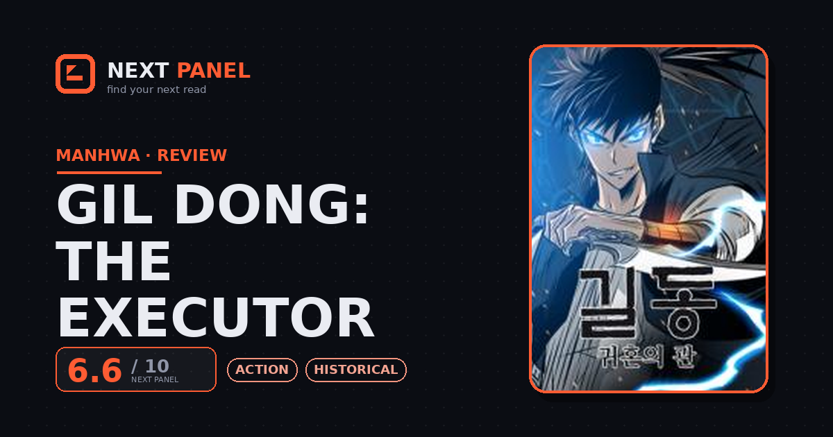 Gil Dong: The Executor cover - Next Panel review