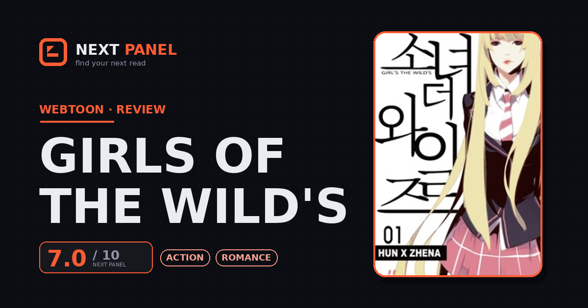 Girls of the Wild's cover - Next Panel review
