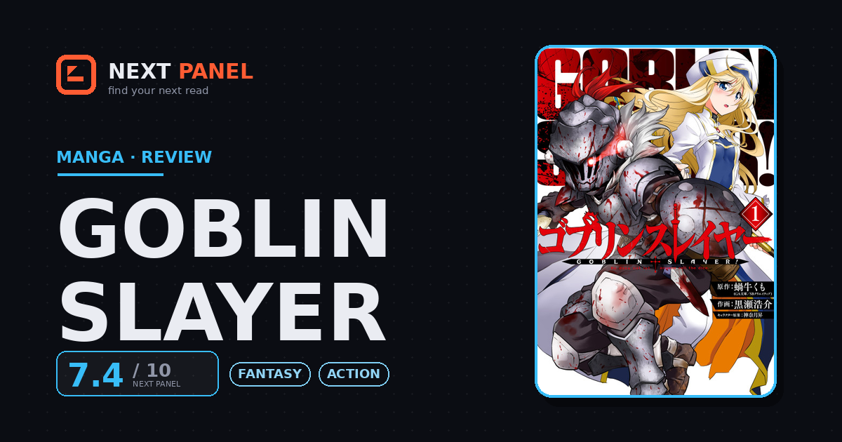 Goblin Slayer cover - Next Panel review