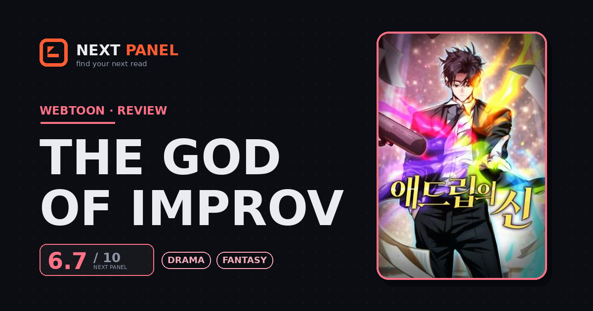 The God of Improv cover - Next Panel review