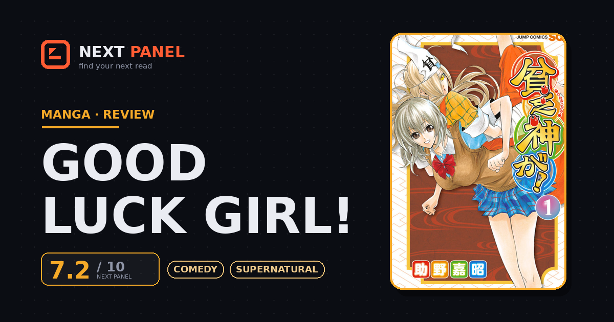 Good Luck Girl! cover - Next Panel review