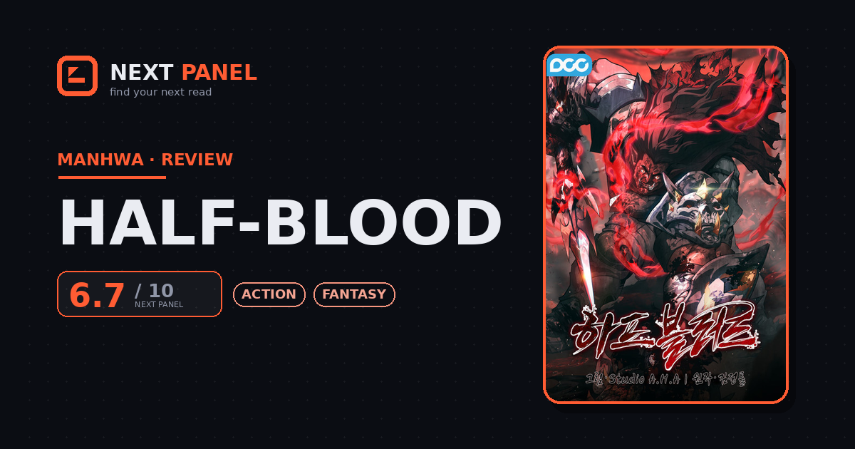 Half-Blood cover - Next Panel review