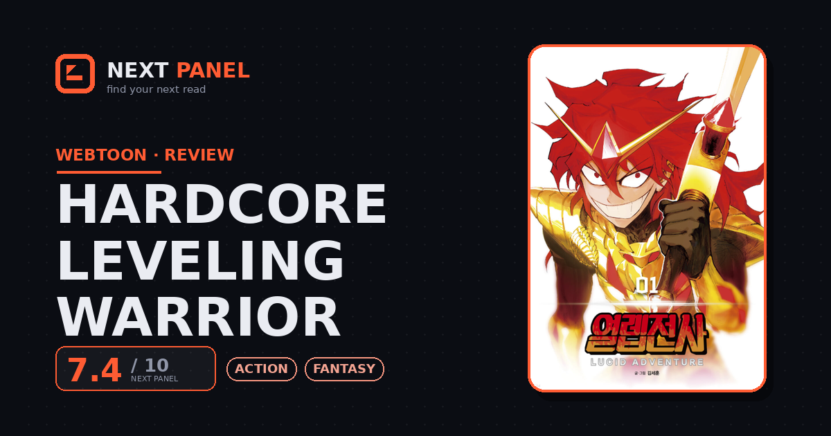 Hardcore Leveling Warrior cover - Next Panel review