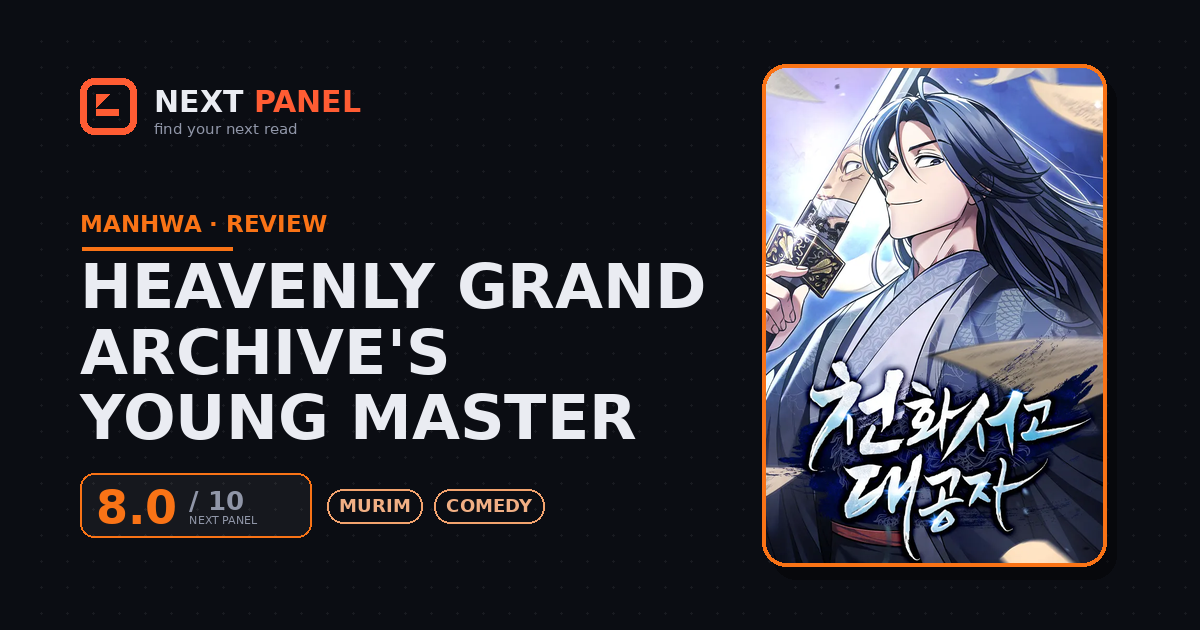 Heavenly Grand Archive's Young Master cover - Next Panel review