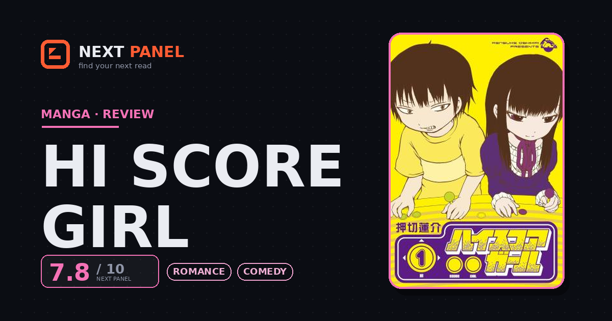 Hi Score Girl cover - Next Panel review
