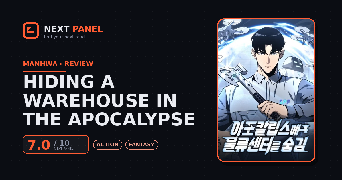 Hiding a Warehouse in the Apocalypse cover - Next Panel review