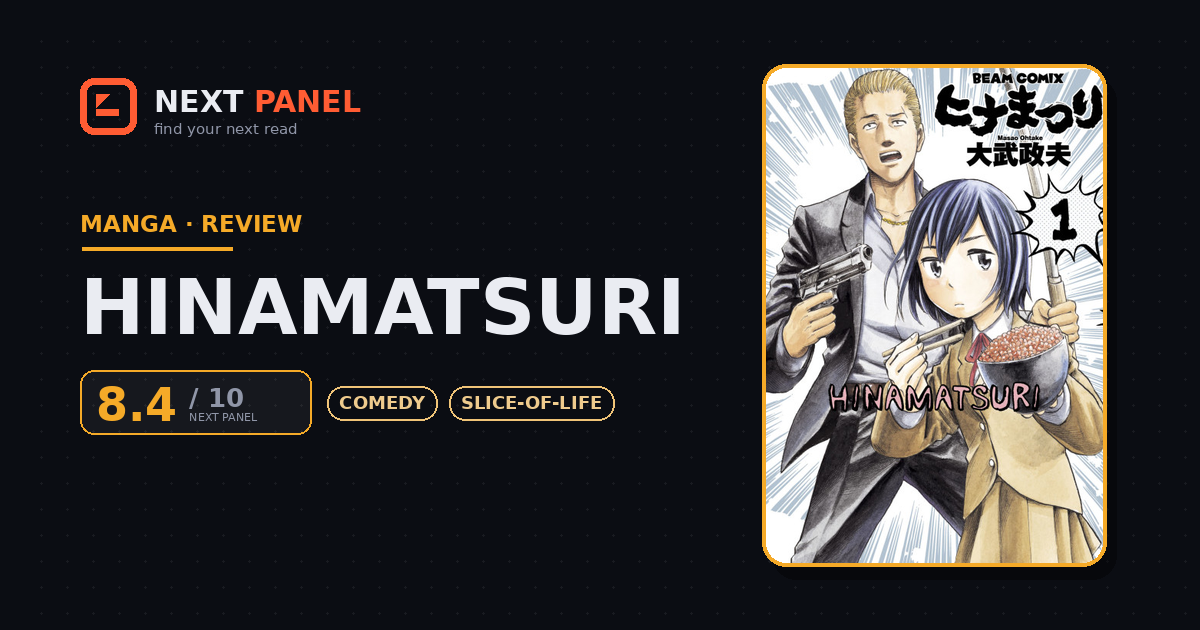 Hinamatsuri cover - Next Panel review