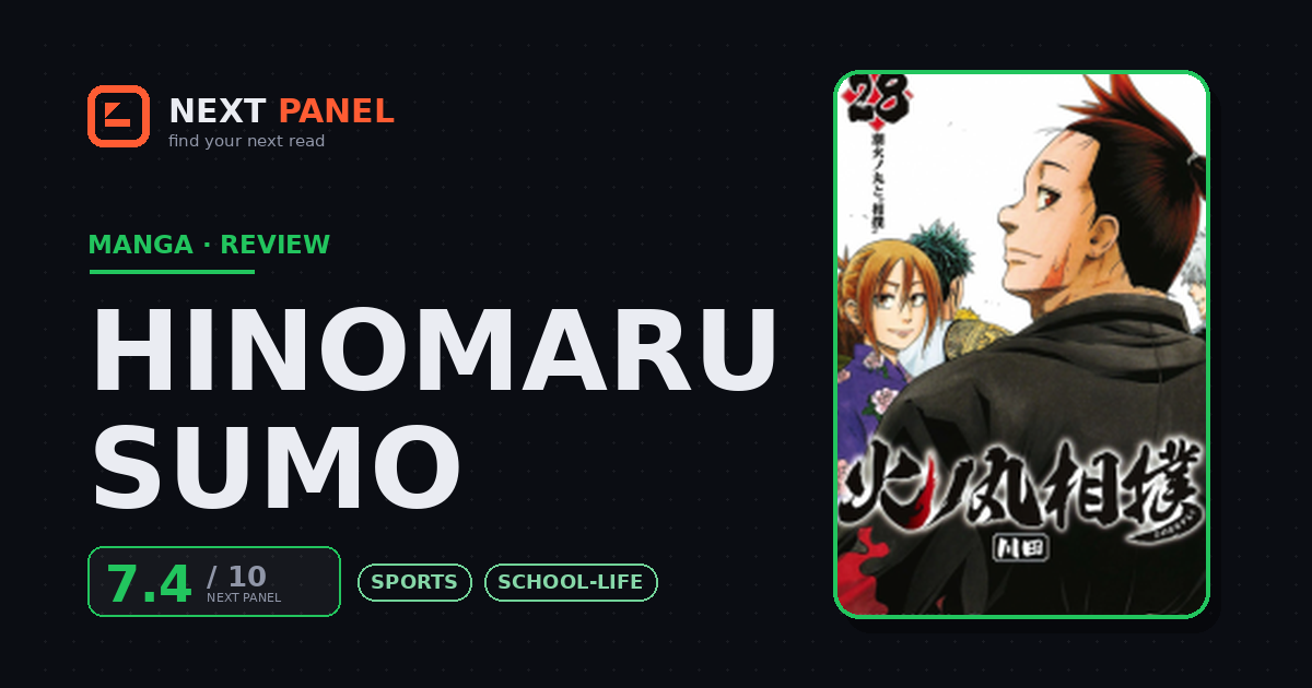 Hinomaru Sumo cover - Next Panel review