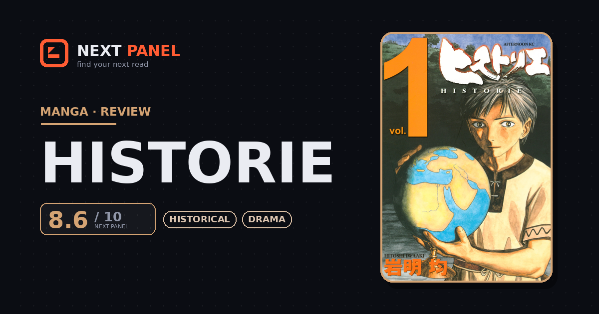Historie cover - Next Panel review
