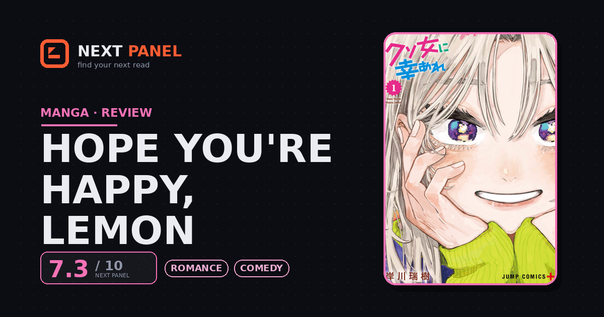 Hope You're Happy, Lemon cover - Next Panel review
