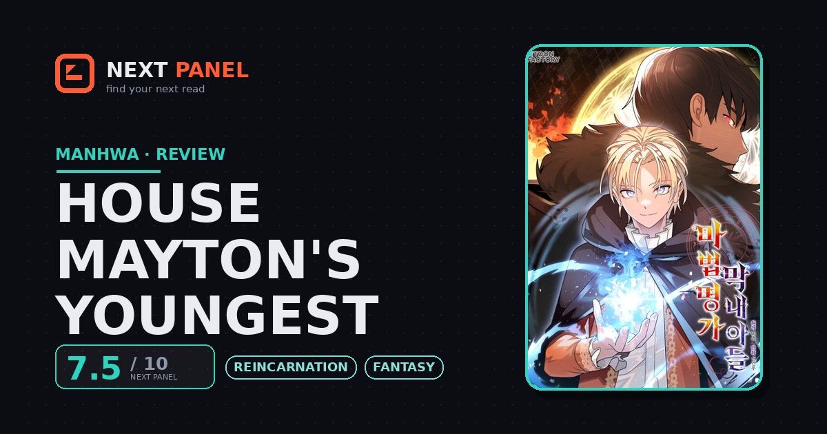 House Mayton's Youngest cover - Next Panel review