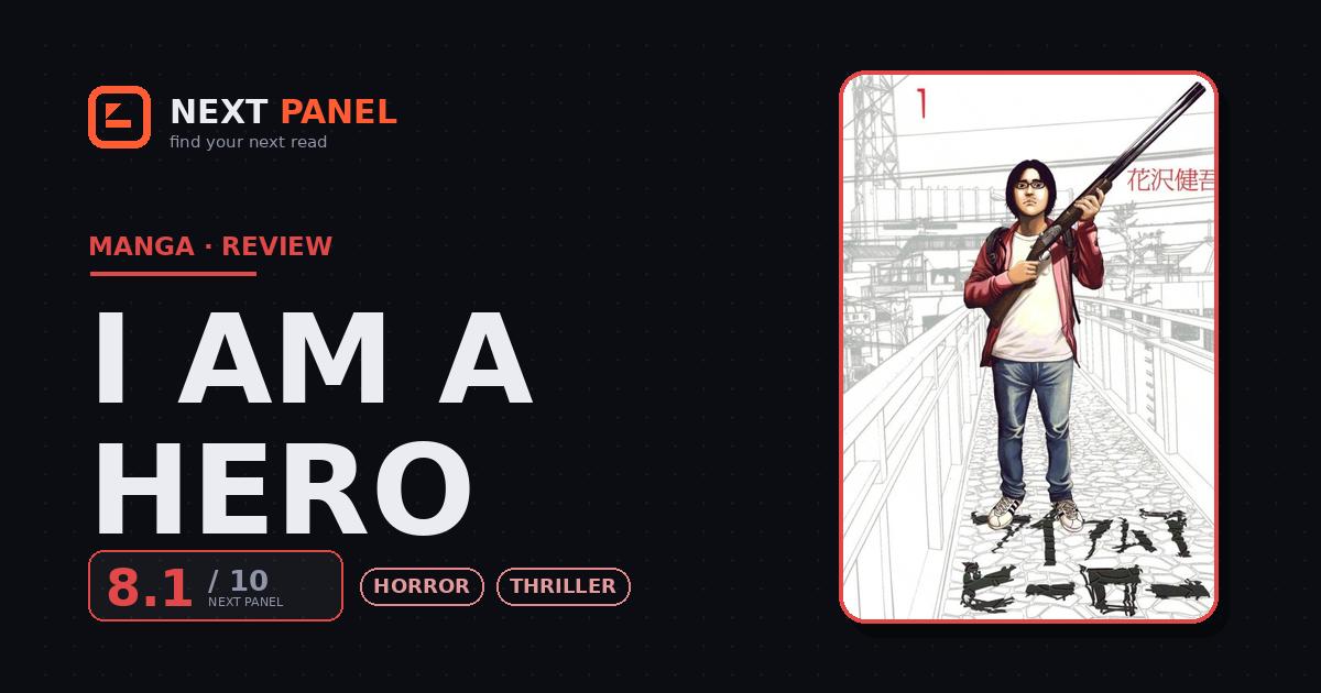 I Am a Hero cover - Next Panel review