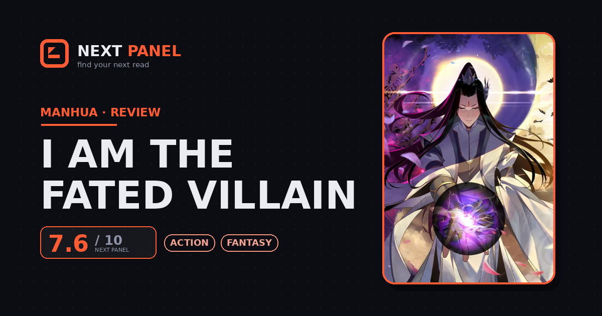 I Am The Fated Villain cover - Next Panel review
