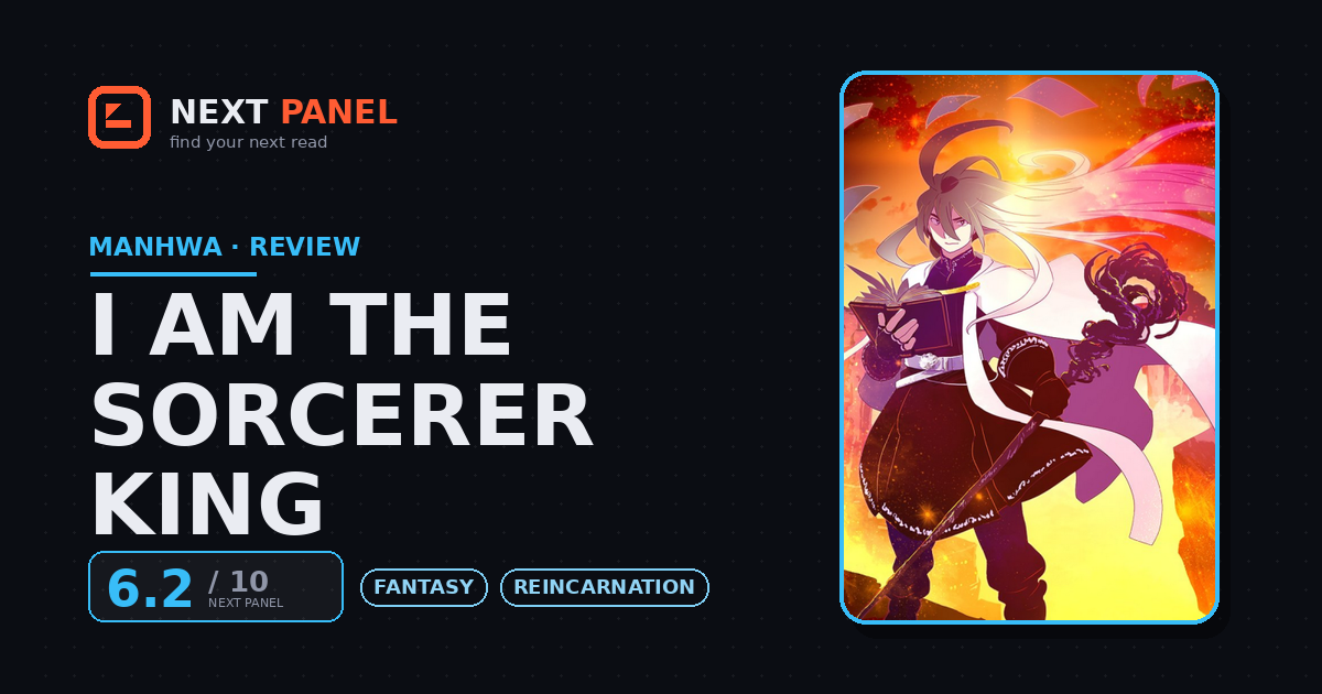 I Am the Sorcerer King cover - Next Panel review