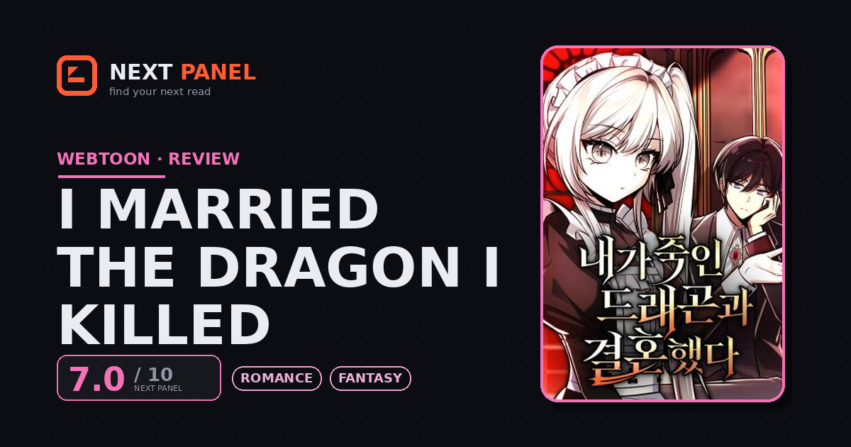 I Married the Dragon I Killed cover - Next Panel review
