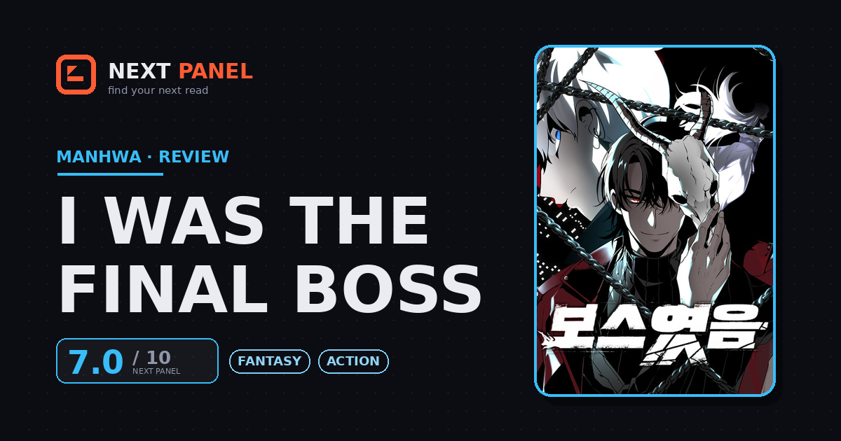 I Was the Final Boss cover - Next Panel review