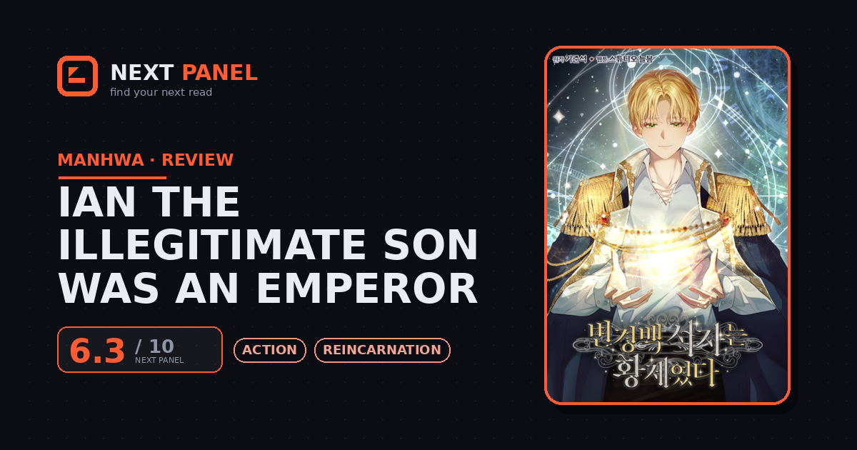 Ian the Illegitimate Son Was an Emperor cover - Next Panel review