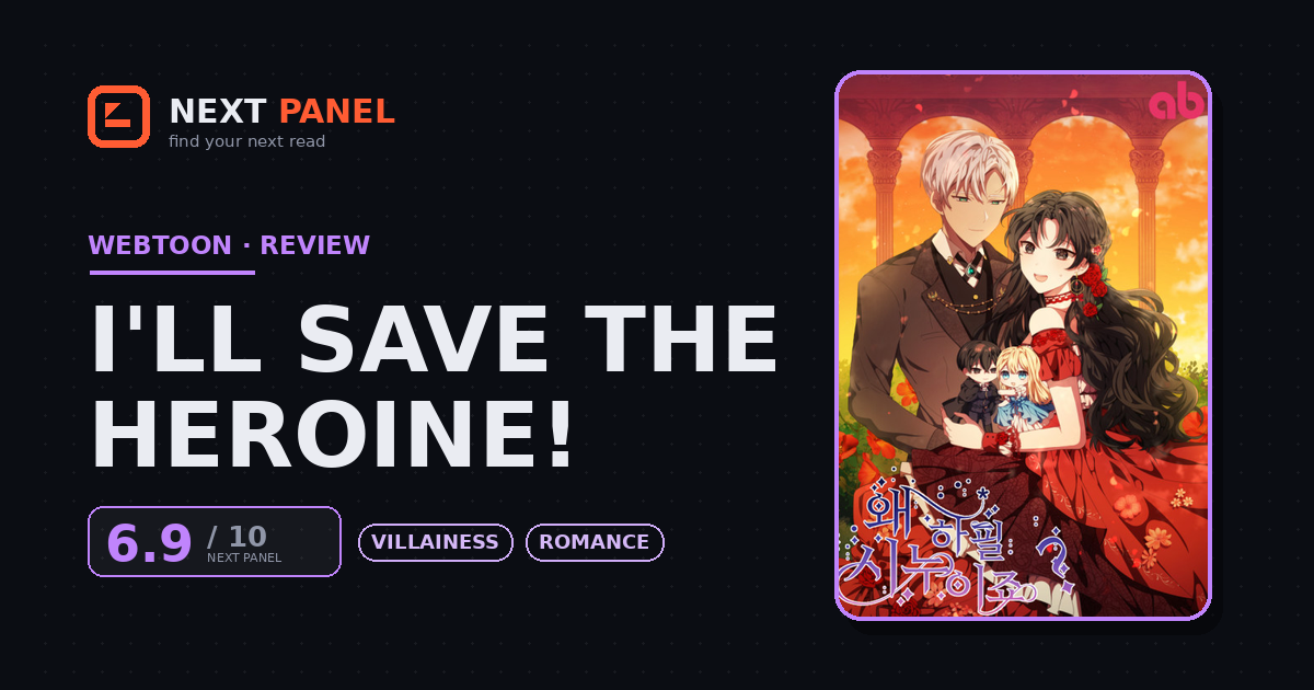 I'll Save the Heroine! cover - Next Panel review