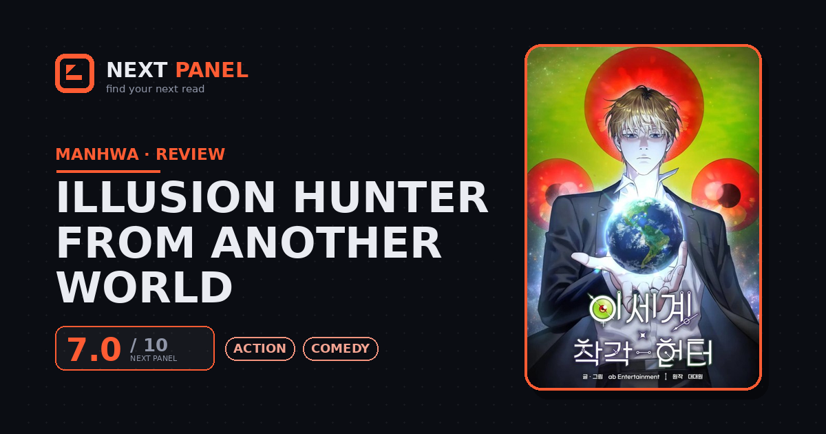 Illusion Hunter from Another World cover - Next Panel review