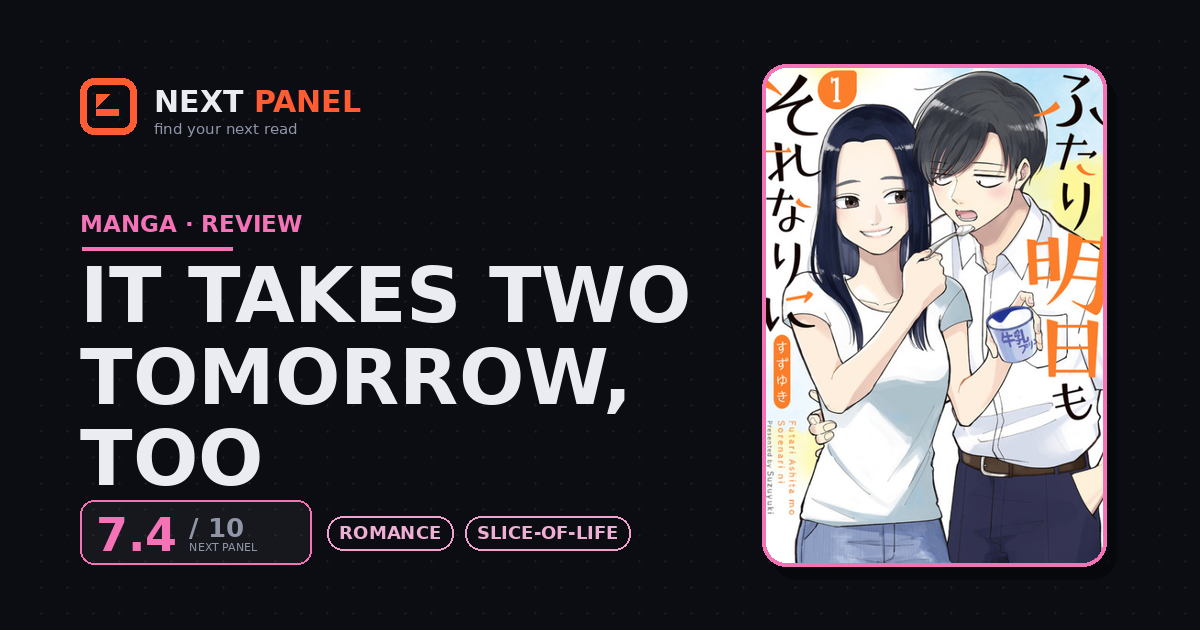 It Takes Two Tomorrow, Too cover - Next Panel review