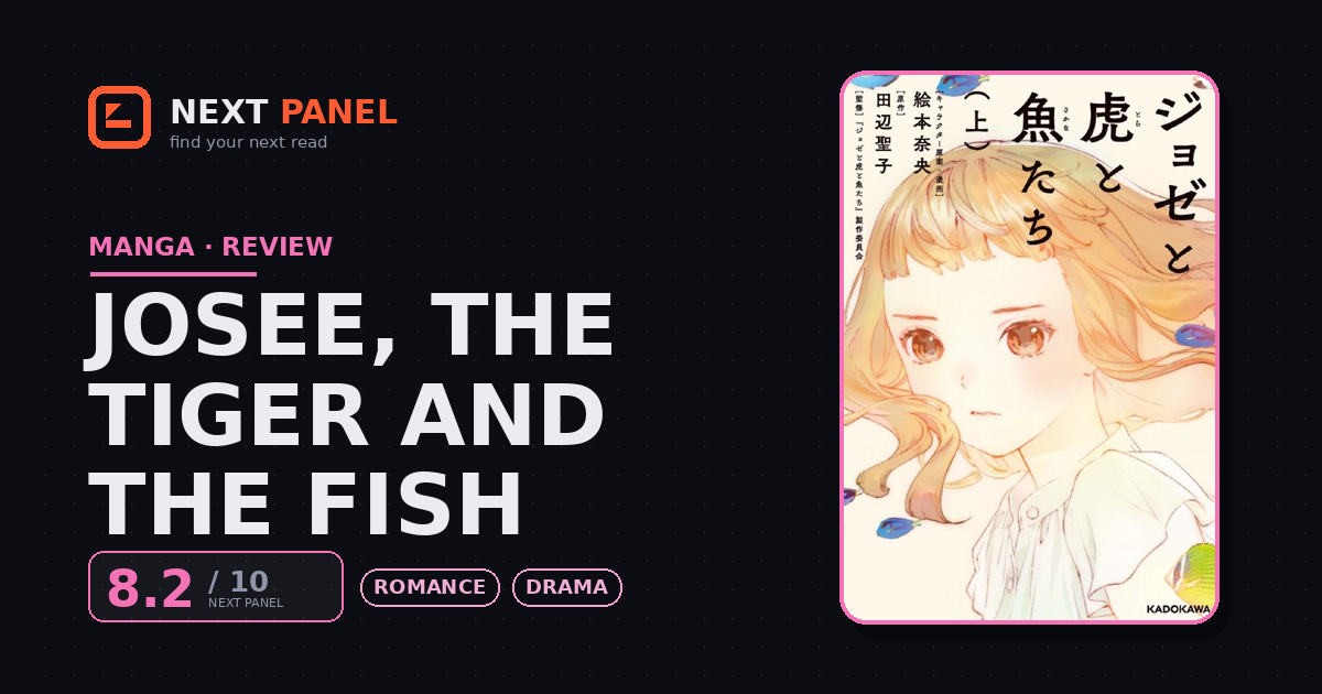 Josee, the Tiger and the Fish cover - Next Panel review