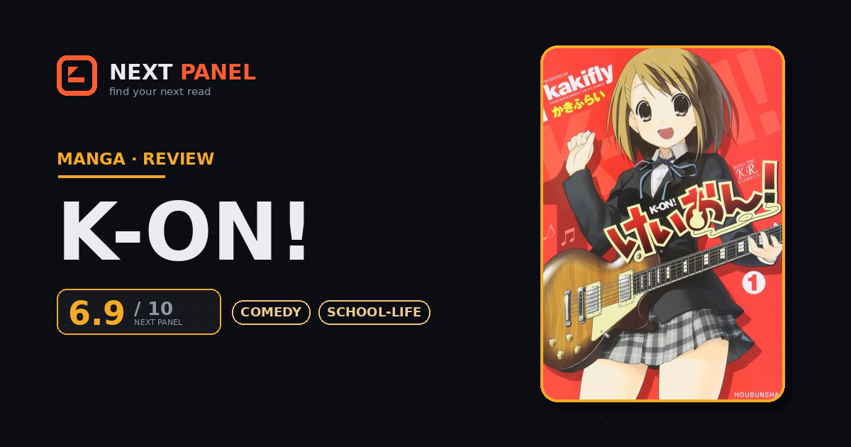 K-On! cover - Next Panel review