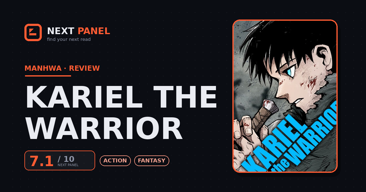 Kariel the Warrior cover - Next Panel review