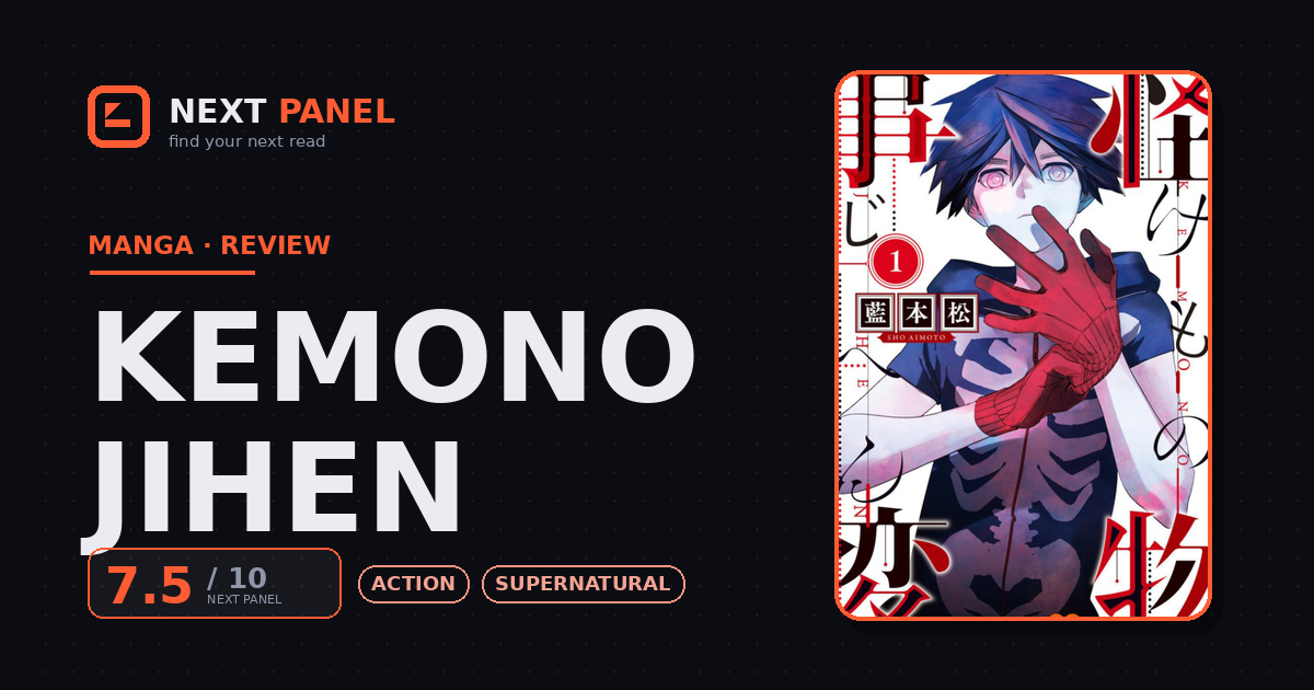 Kemono Jihen cover - Next Panel review