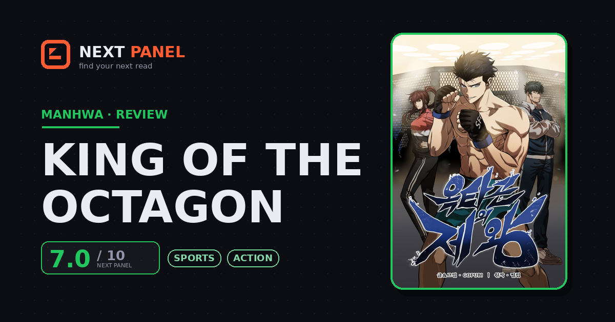 King of the Octagon cover - Next Panel review