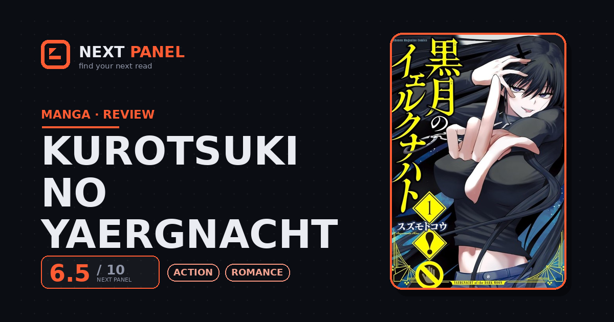 Kurotsuki no Yaergnacht cover - Next Panel review