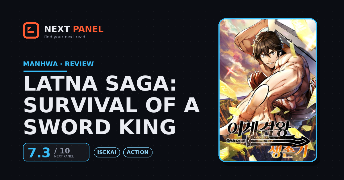 Latna Saga: Survival of a Sword King cover - Next Panel review
