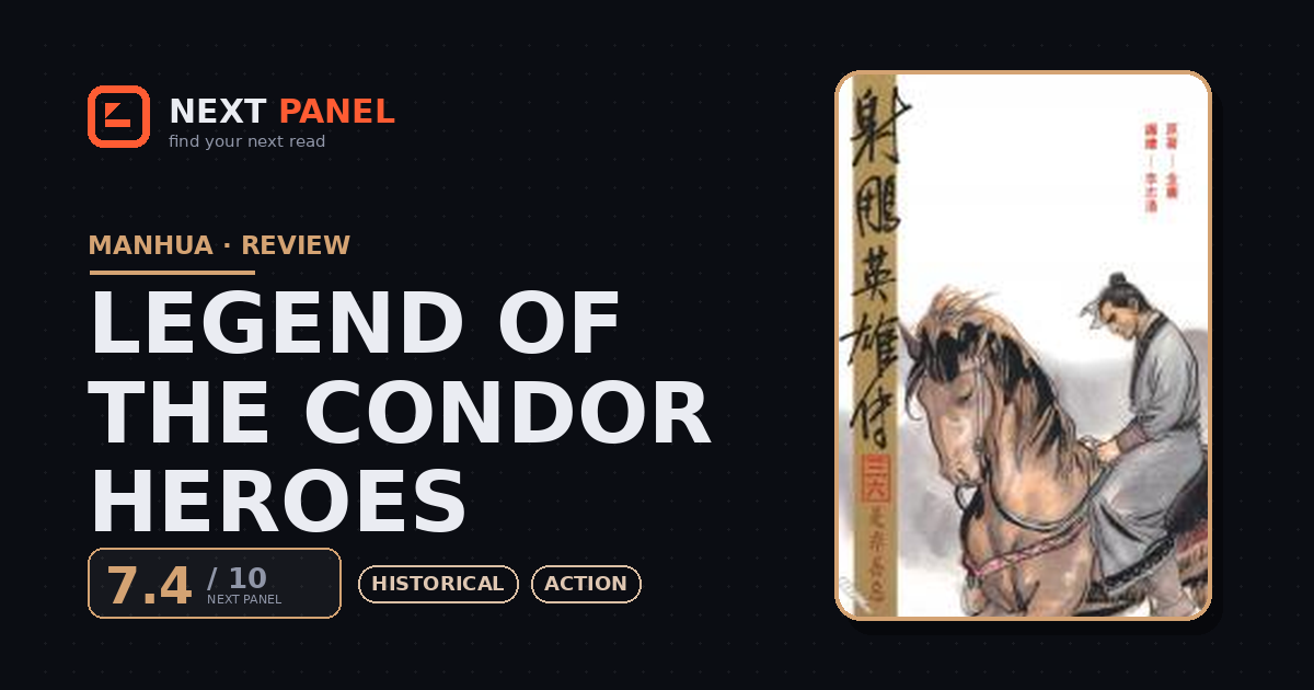 Legend of the Condor Heroes cover - Next Panel review