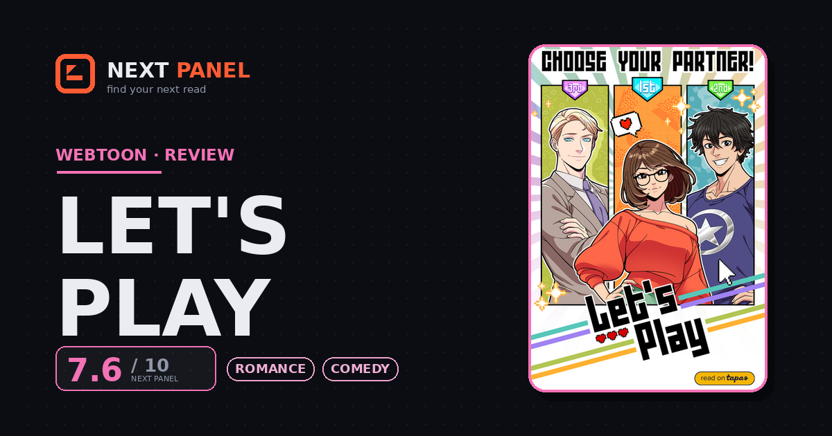 Let's Play cover - Next Panel review