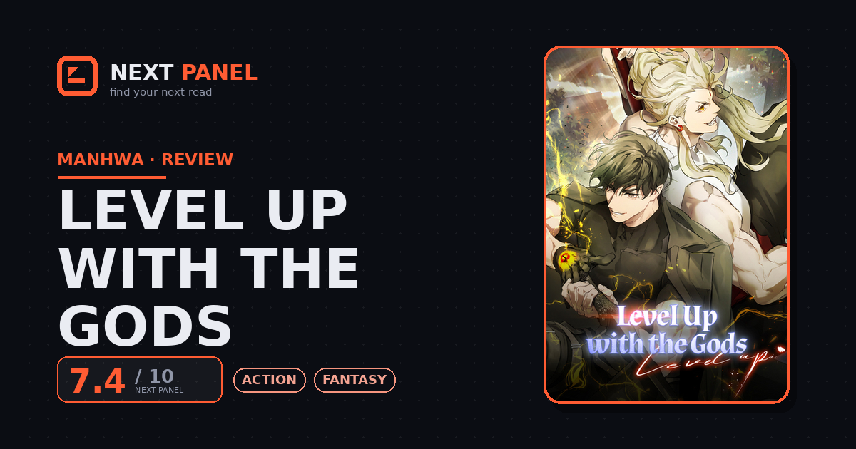 Level Up with the Gods cover - Next Panel review